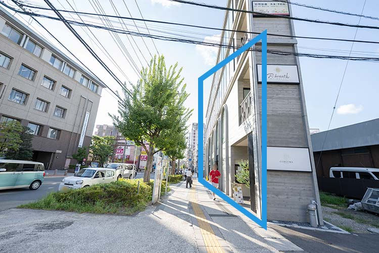 JR武蔵溝ノ口駅からのルート